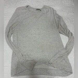 Light Gray athleta long sleeve